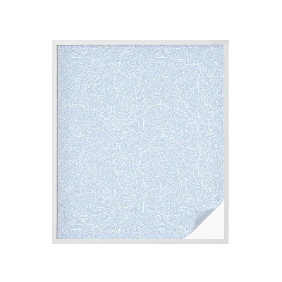 Vinil para vidro privacidade padrão vitral feltro pintado