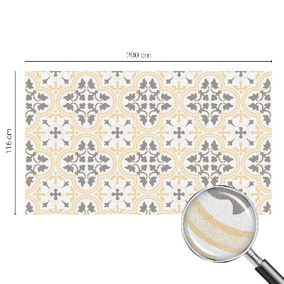 Película de vidro vitral autocolante Padrões de plantas