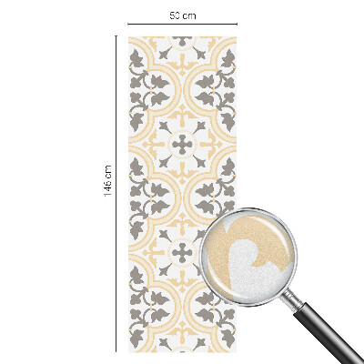 Película de vidro vitral autocolante Padrões de plantas