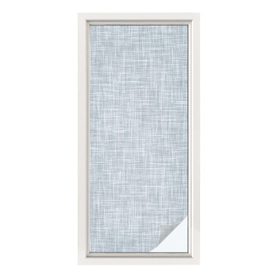 Película decorativa para janela privacidade Tecido delicado