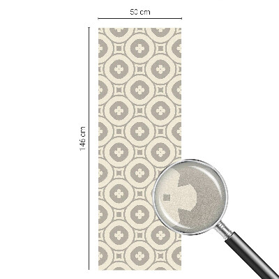 Película de privacidade para janela efeito vitral Padrões geométricos