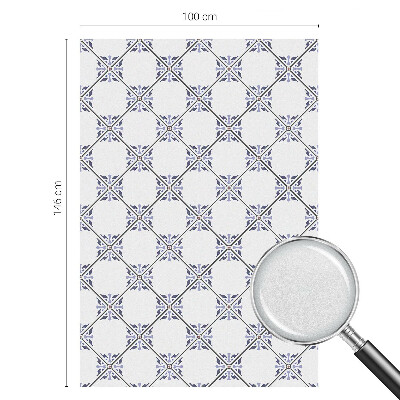 Película vidro janela privacidade Azulejos geométricos