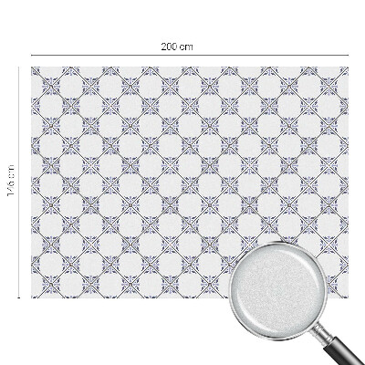 Película vidro janela privacidade Azulejos geométricos