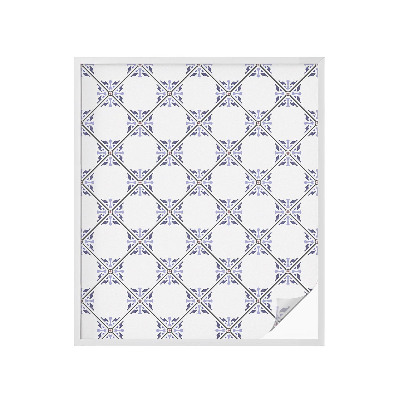 Película vidro janela privacidade Azulejos geométricos