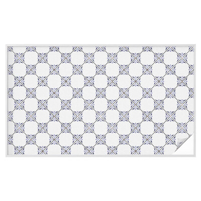 Película vidro janela privacidade Azulejos geométricos