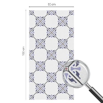 Película vidro janela privacidade Azulejos geométricos