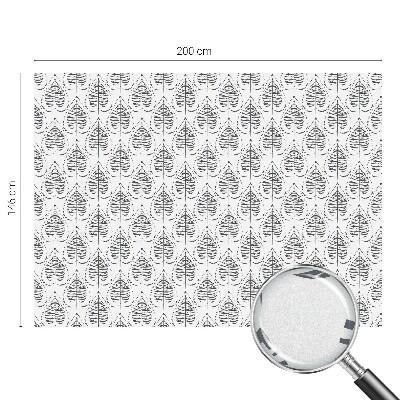 Película decorativa para janela privacidade Elegância frondosa