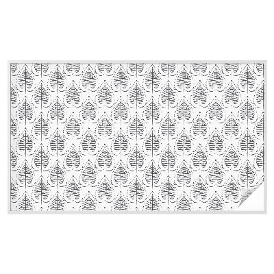 Película decorativa para janela privacidade Elegância frondosa