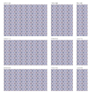 Vinil para vidro privacidade padrão vitral Padrões geométricos