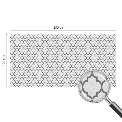 Película de privacidade para janela efeito vitral Padrão geométrico