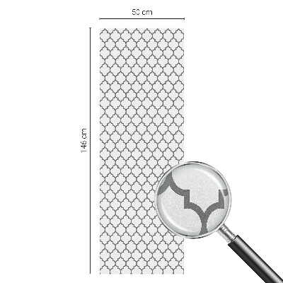 Película de privacidade para janela efeito vitral Padrão geométrico