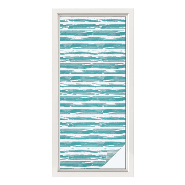 Película vidro janela privacidade Listras verdes