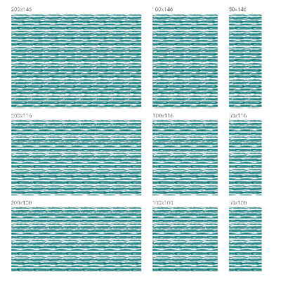Película vidro janela privacidade Listras verdes