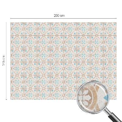 Película decorativa para janela privacidade Azulejos rústicos