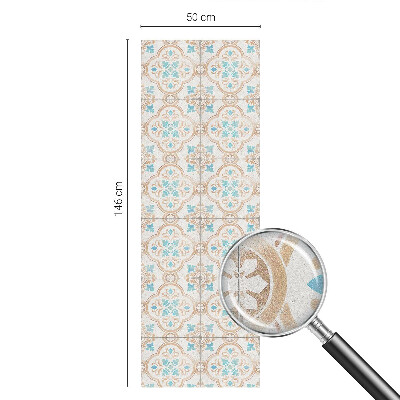 Película decorativa para janela privacidade Azulejos rústicos