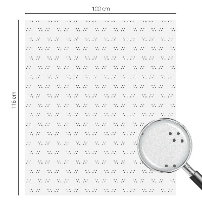 Película de privacidade para janela efeito vitral Padrão de pontos