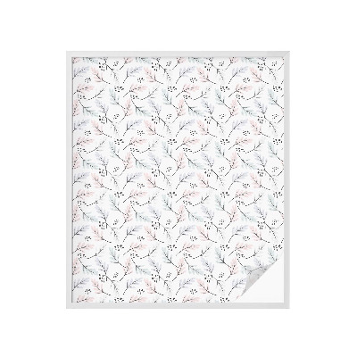 Película decorativa para janela privacidade Folhas da planta