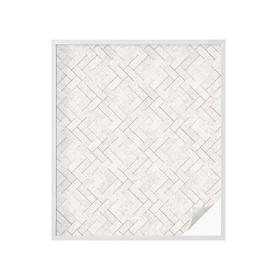 Vinil para vidro privacidade padrão vitral Motivo em espinha de peixe