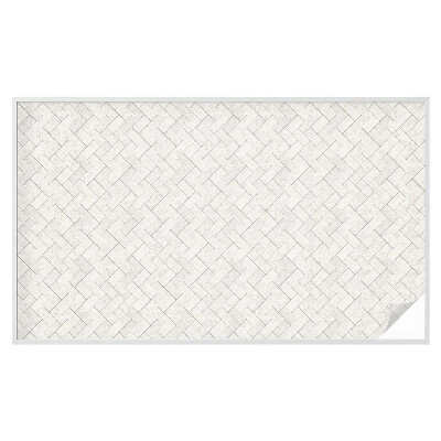 Vinil para vidro privacidade padrão vitral Motivo em espinha de peixe