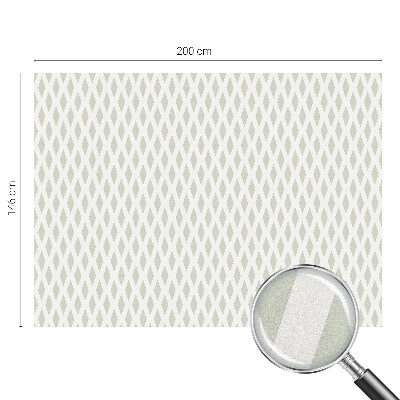 Película decorativa para janela privacidade Padrão de diamante