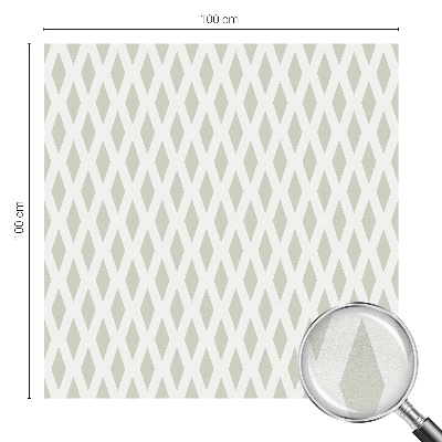 Película decorativa para janela privacidade Padrão de diamante