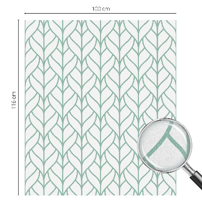 Película vidro janela privacidade Simetria vegetal