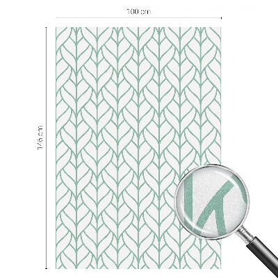 Película vidro janela privacidade Simetria vegetal