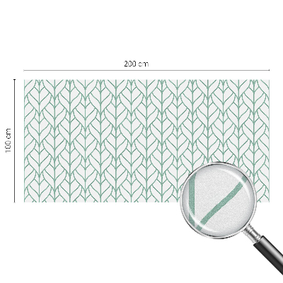 Película vidro janela privacidade Simetria vegetal