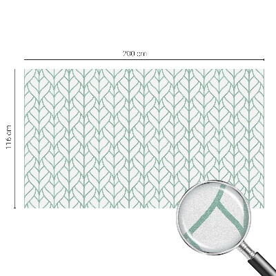 Película vidro janela privacidade Simetria vegetal