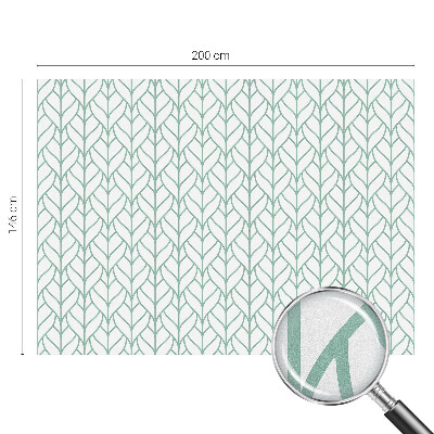 Película vidro janela privacidade Simetria vegetal