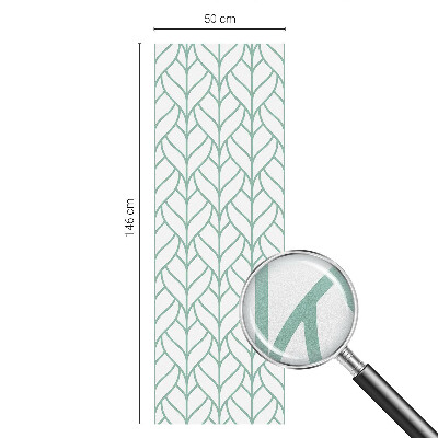 Película vidro janela privacidade Simetria vegetal