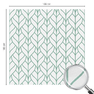 Película vidro janela privacidade Simetria vegetal