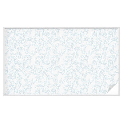 Película vidro janela privacidade Folhas etéreas