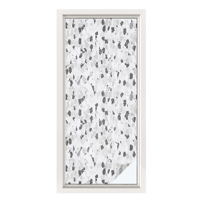 Película decorativa para janela privacidade Elegância discreta