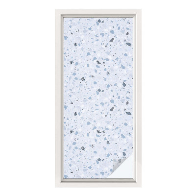 Película de vidro vitral autocolante Mosaico moderno