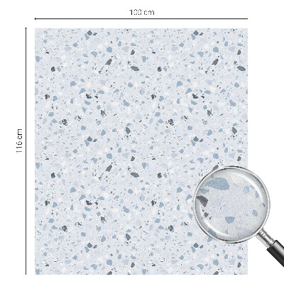 Película de vidro vitral autocolante Mosaico moderno