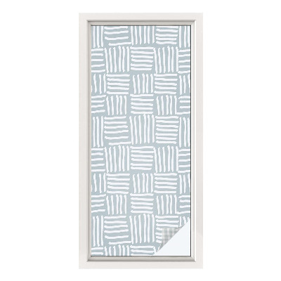 Película decorativa para janela privacidade Padrão dinâmico