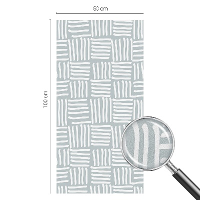 Película decorativa para janela privacidade Padrão dinâmico