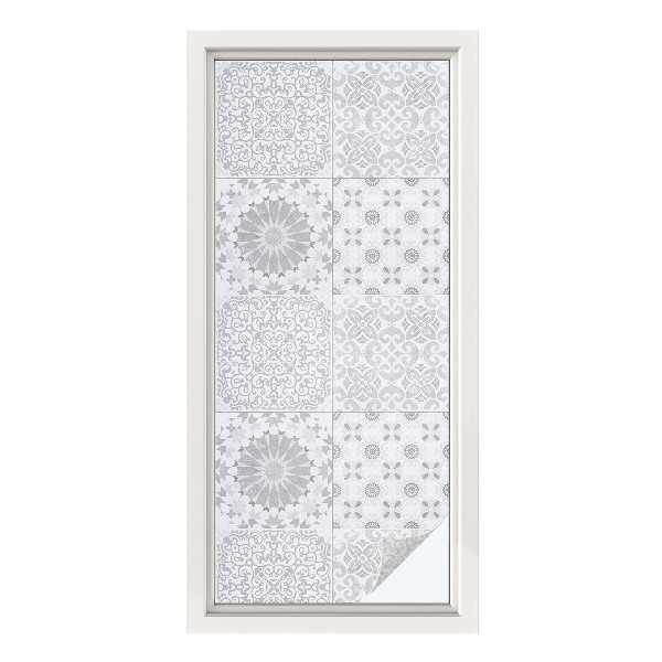 Película decorativa para janela privacidade Elegância clássica