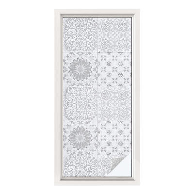 Película decorativa para janela privacidade Elegância clássica