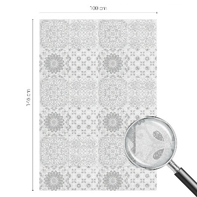 Película decorativa para janela privacidade Elegância clássica