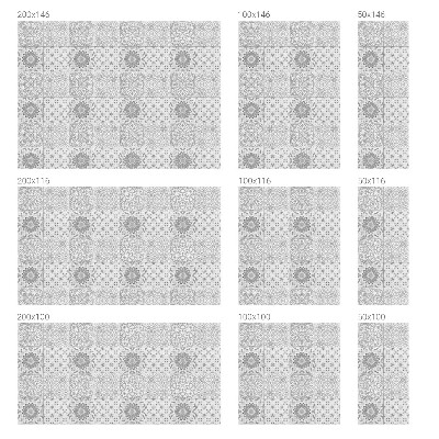 Película decorativa para janela privacidade Elegância clássica