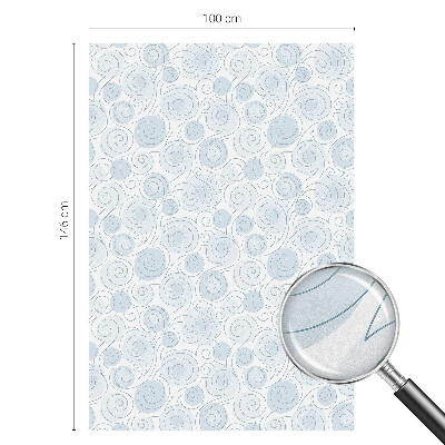 Película vidro janela privacidade Padrões em espiral