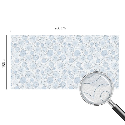 Película vidro janela privacidade Padrões em espiral