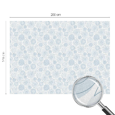 Película vidro janela privacidade Padrões em espiral