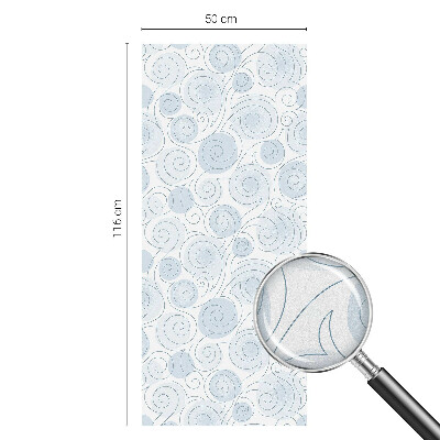 Película vidro janela privacidade Padrões em espiral