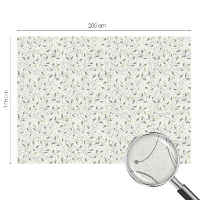 Película decorativa para janela privacidade Folhas de brotos