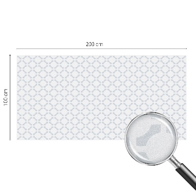 Película de privacidade para janela efeito vitral Elegância geométrica