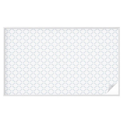 Película de privacidade para janela efeito vitral Elegância geométrica