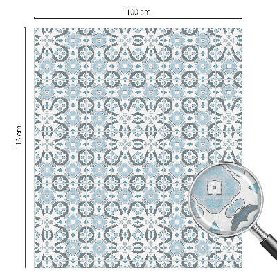 Vinil para vidro privacidade padrão vitral Padrões geométricos